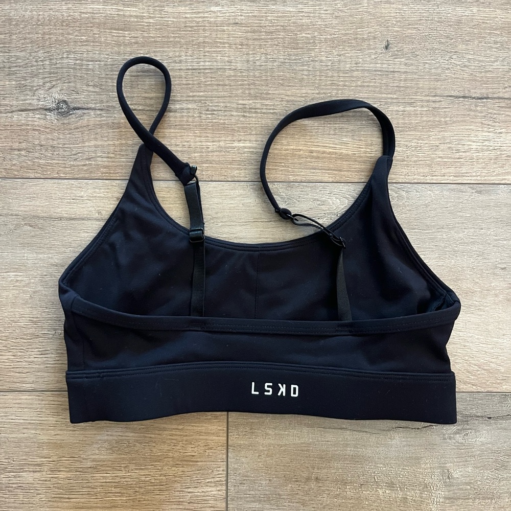LSKD Black Sports Bra - Small